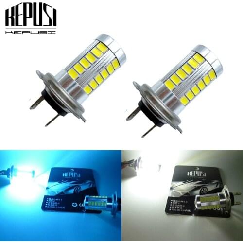 2x Led H7 Fog Light Bulb Auto Car Driving Light H7 LED Bulbs 12V for Kia Forte 2014-2015 Optima 2011-2015 RIO Sedan 2012-2015