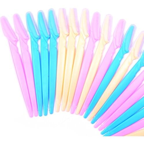 3PCS/Lot Women Facial Face Razor Eyebrow Trimmers Blades Shaver Makeup Beauty Tools