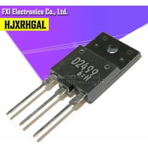 5pcs 2SD2499 TO3PF D2499 TO-3PF new original