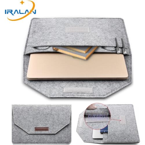Sleeve Bag For 2020 Macbook Air 13 Case A2179 Pro 15 11 12 Laptop Bag 16 Soft Felt Case For Xiaomi 15.6 Huawei Matebook 13/X Pro