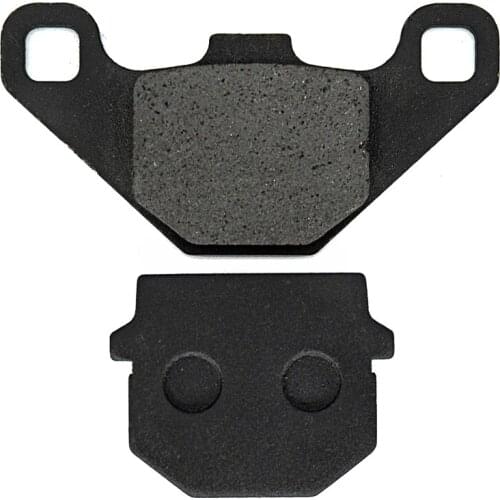 For KAZUMA 500cc ATV Quad Brake Pad KAWASAKI KDX 125 KDX 125 A B 1990 1991 1992 1993 ATV Trailing Rear Wheel Back Wheel DS-124