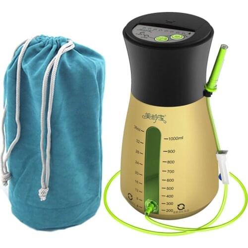 Electric Automatic constipation Enema Colon Hydrotherapy System,Home Colon Enema Cleansing Kit Anal Enema Colon Douche