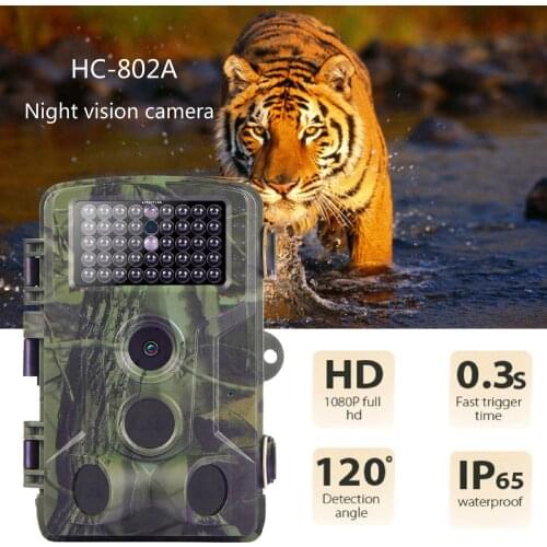 Suntekcam For Hunting Trail Camera 20MP/24MP 1920 Night Vision Waterproof Cameras Photo Trap Wildlife Surveillance HC802A