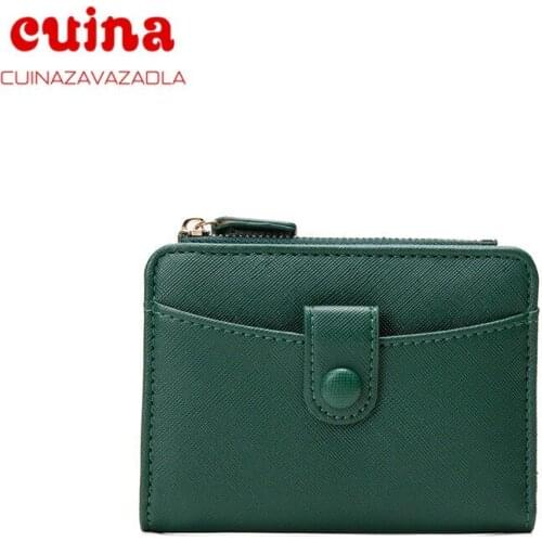 Fashion Women Wallet Small Cute Wallet Women Short Leather Women Wallets Zipper Purses Female Purse Clutch
