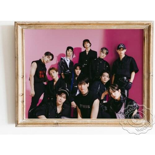 The Boyz K-pop Music Male Group Fashion Magazine Poster, Star Portrait Fans Collection Art Prints, Handsome Boy Modern Wall Art