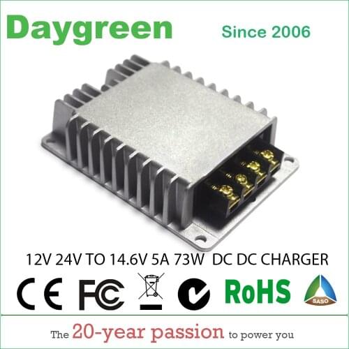 12V 24V TO 14.6V 5A STEP UP DOWN MODULE CHARGER 12VDC TO 14.6VDC 5AMP FOR CHARGING LITHIUM BATTERY