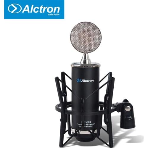 Alctron MC1500A Professional condenser microphone recording microphone for studio with adjustable wind proof hood DHL/EMS
