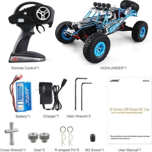 Q39 RC Car 1:12 Electric 2.4G 4WD 35KM/H highlander Short Course Monster Truck Rock Crawler Off Road RC Automobile Toys