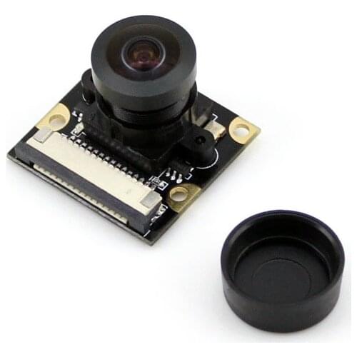 RPi Camera (G) Raspberry Pi Camera Module Kit 5 Megapixel OV5647 Sensor Adjustable Focal Fisheye Lens Support RPi 3B/2 B/A+/B