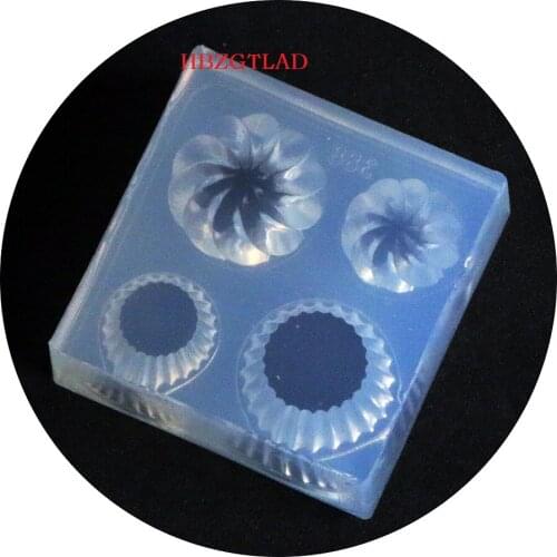 DIY handmade ice cream cup bracelet mold transparent Epoxy Resin Jewelry Pendant Bracelet Making resin molds for jewelry