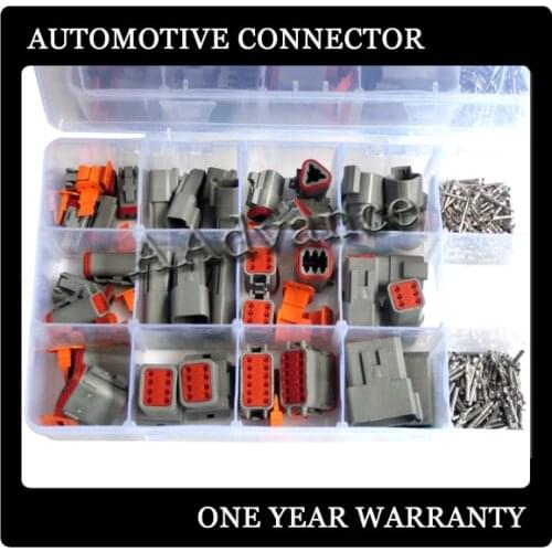 DT Series Deutsch Connector Termial Service Kit in Box - 2 3 4 6 8 12 Pin 12v Cable Connector