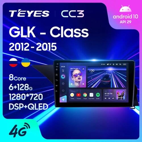 TEYES CC3 For Mercedes Benz GLK - Class X204 2012 - 2015 Car Radio Multimedia Video Player Navigation stereo GPS Android 10 No 2din 2 din dvd