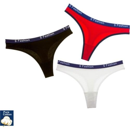 Sexy Women Panties Seamless Cotton Underwear Thongs Low Rise Fitness Tanga for Female Beauty Hip Lingerie