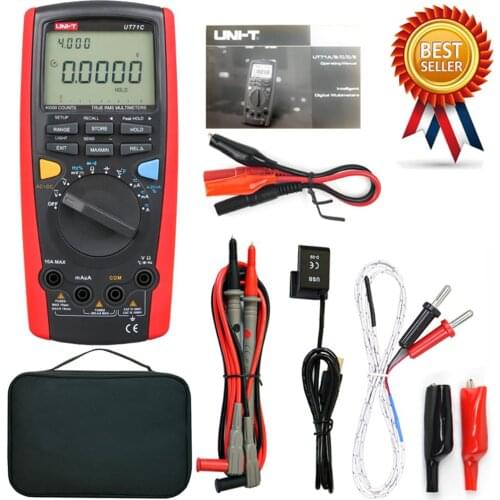 UNI-T UT71C High-precision Intelligent Digital Multimeter Full-range Overload Protection Automatic Range