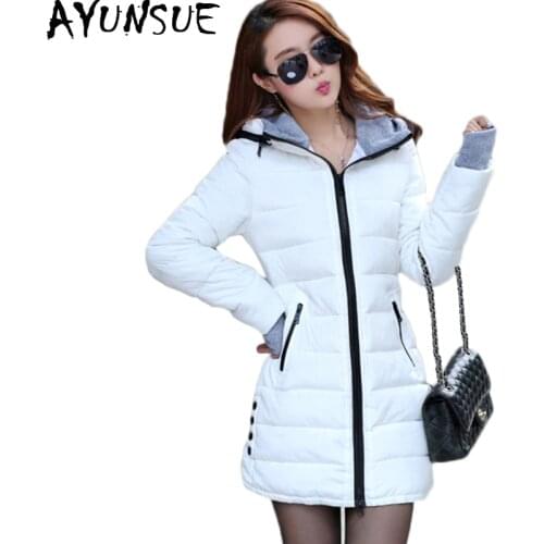 Female Long Parka Winter Jacket Women Down Cotton Jackets Ladies Coats Woman Winter Coats And Jackets Parkas Mujer 2021 YG1268