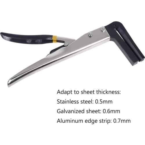 8CM Bending Plier Manual Sheet Strip Arc/Angle Bender Steel Plier Clamp Channel Letter Tools Penguin Folding Plier