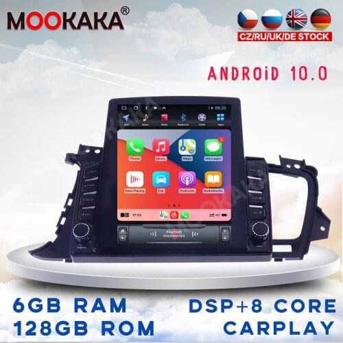 For KIA K5 2010-2014 Car Multimedia Stereo Tesla Screen Android 10 Player Carplay GPS Navigation Head Unit DVD