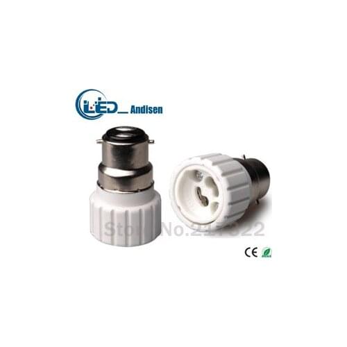 B22 TO GU10 adapter Conversion socket High quality material fireproof material GU10 socket adapter Lamp holder