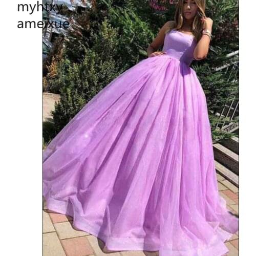 Prom 2020 Ball Gown Vestidos De Fiesta Largos Floor Length Gala Off The Shoulder Sweetheart Pink Prom Dresses 2020 Plus Size