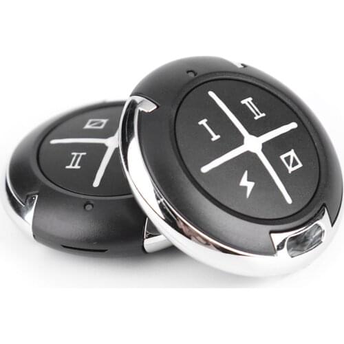 433MHZ Wireless Garage Remote Control Controller Mini universal Round Cloning 4 button Channel car gate Door car accessories