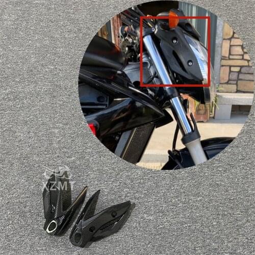 Carbon Fiber Pattern Side Panel Raw Fairing Bodywork Frame Cover for Yamaha XJ6 09-2012