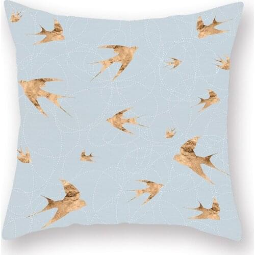 Fresh Cactus Cushion Cover Cloud Pattern Peach Skin Decorative Pillow Cases Sofa Car Seat Bed Living Room Home Decor Ins Fashion