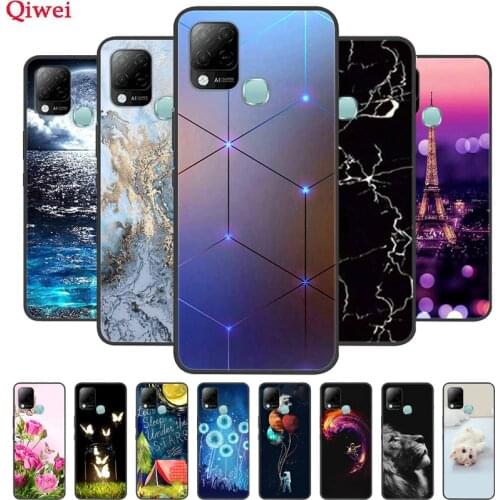 For Infinix Hot 10S Case Silicone Soft TPU Phone Cases for Infinix Hot 10T 10 T s Back Cover Coque Hot 10s NFC Bumper Fundas