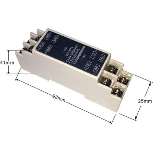 485 weighing isolation module data acquisition signal transmitter, breeding ingredients weighing control system connected to PLC