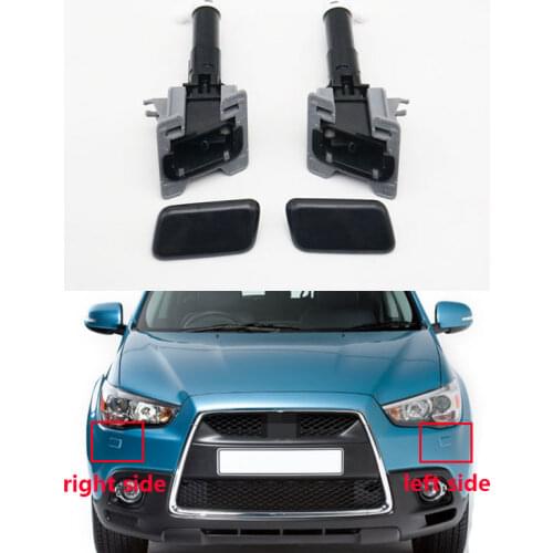 Head Light Washer Sprayer Nozzle Jet Pump Cleaning Actuator with Cover Cap for Mitsubishi ASX 2010 2011 2012 2013 2014 2015