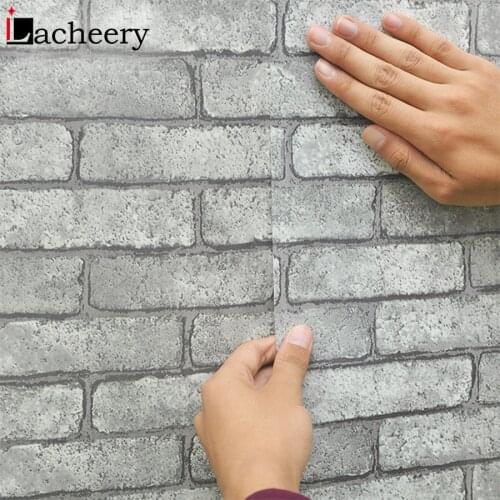 5M Waterproof Wood Vinyl Wallpaper Roll DIY Wardrobe Cabinet Door Furniture Sticker Self-adhesive Film Vintage Living Room Decor