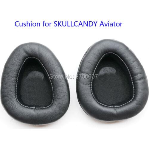 Replace cushion replacement cover for Skullcandy Aviator Wired headphones(headset) Nondestructive quality fur earmuffs