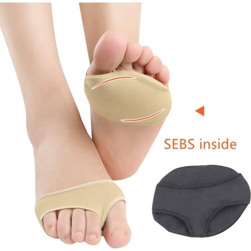 Insoles Forefoot Pads for Women High Heel Shoes Foot Blister Care Toes Insert Pad Silicone Gel Insole Pain Relief Dropshipping