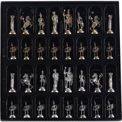 ONLY FOR ANYONE REQUESTING CHESSPIECE) Gifthome, Small, Metal, Shiny, Roman Figured Chess Piece