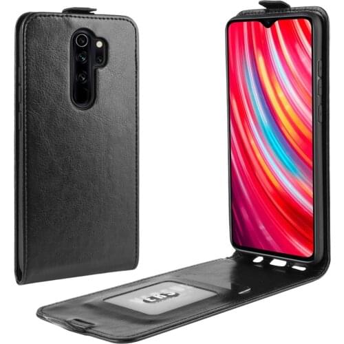 For Xiaomi Redmi Note 8 Pro Vertical Flip Leather Case Protective Cover Upright Shell Fundas Case for Redmi Note 8 Pro Phone