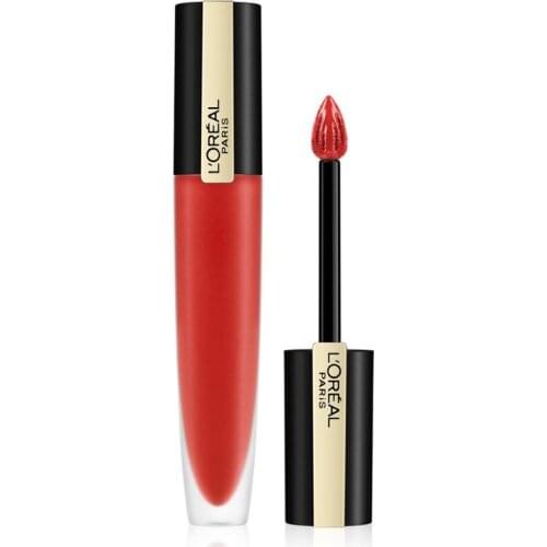 L'Oréal Paris Rouge Signature Liquid Matte Red Lipstick - 113