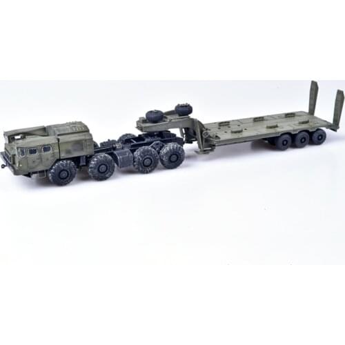 1/72 Scale AS72145 Russia MAZ7410 Chmzap 9990 Tank Trailer Model Diecast & Toy Vehicle for Collectible Gift Collection Display