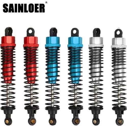 SAINLOER 4pcs 68mm/98mm /108mm Aluminum Shocks Absorbers Damper for HSP 1/10 Scale RC Car On-Road Monster Truck Off Road Buggy