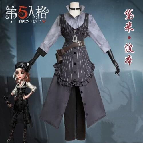 Anime Identity V Edgar Demi Bourbon New Survivor Daily Suit Game Dress Cosplay Costume Women Halloween Free Shipping 2020 New