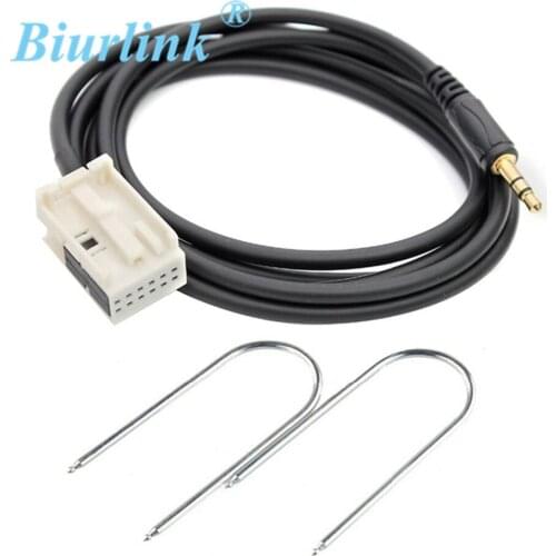 Audio Cable Adapter With Removal Tool Keys For Peugeot 307 308 C2 C5 RD4