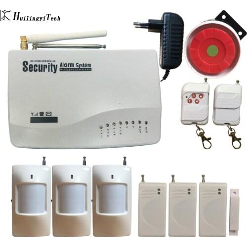 Wireless GSM Alarm System Antenna Alarm Systems Security Home Wireless Signal 850/900/1800/1900MHz support Russian/English
