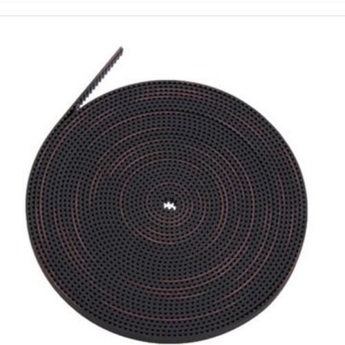 DuoWeiSi 3D Printer Parts 1 meter GT2.5 belt 6mm Rubber Open Timing Belt Part Width 6mm Pitch 2.5mm Synchronous Belts