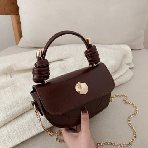 Womens Designer Luxury Handbag 2021 New PU Leather Fashion Pattern Shoulder Messenger Bags Retro Women Handbags Crossbody Bag