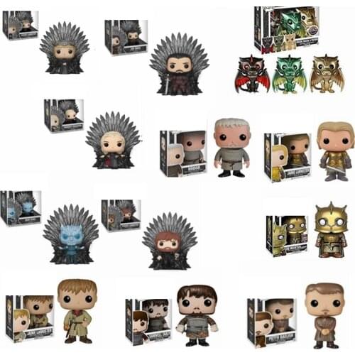FUNKO Game of Thrones SAMWELL TARLY THE MOUNTAIN JON SNOW HODOR FigureToys Collection model toy for children