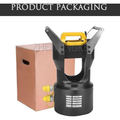 Large Tonnage Double Loop Separate Hydraulic Clamp Press Down Tool Pressure Line Clamp Copper Aluminum Casing Crimping Machine