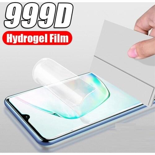 Full Cover Hydrogel Film For Samsung Galaxy Note 10 S10 E S8 S9 S20 PLus 20 Ultra 8 9 A51 A71 Screen Protector Not Glass