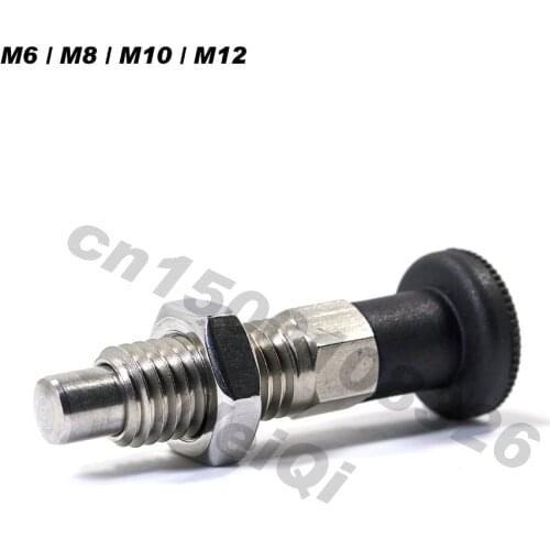 Index plunger ,Index Bolts, return type ,plastic knob,steel pin,coarse thread M6 M8 M10 M12