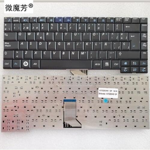 Spanish SP laptop Keyboard for SAMSUNG NP-R60 R70 R510 R560 P510 P560 P500 R508