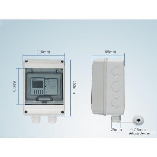 TOWE 63 A timer controller, high power industrial time control switch can set 16 sets of timers TW-DXK-63A