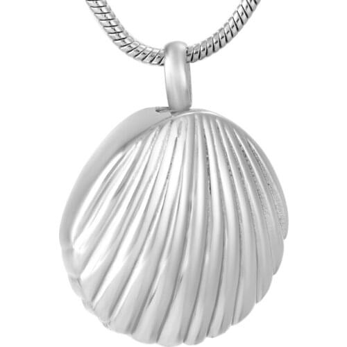 Cremation Jewelry for Ashes Shell Urn Necklace Keepsake Urn for Animal Ashes Cremation Jewelry Pendants