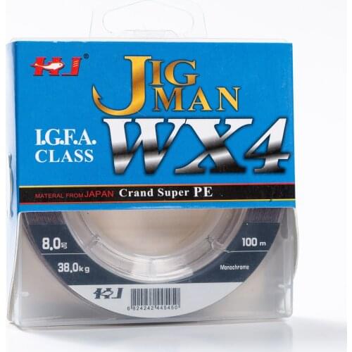 100M PE Fishing Line W4 Strands Braided Fishing Line Multifilament Smooth Material Fishline for Carp fishing